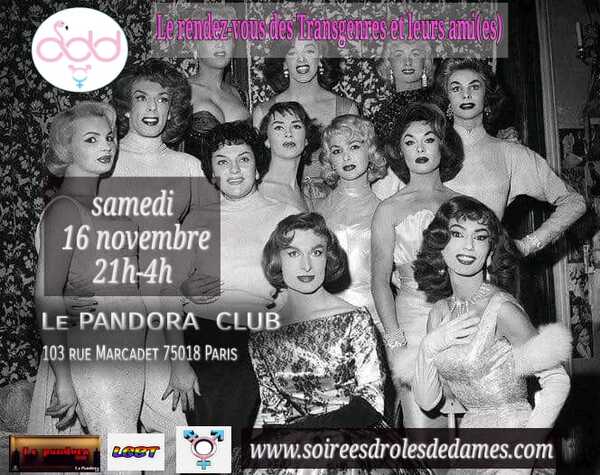 le pandora club, club libertin paris , soirées libertine paris